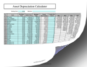 Asset Depreciation Calculator
