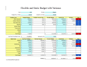 Flexible And Static Budget Variance