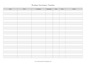 Product Inventory Tracker