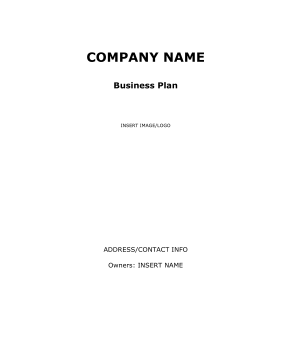 Adult Senior Daycare Business Plan template