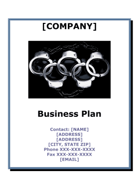 Bail Bonds Business Plan template