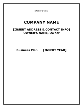 Discount Store Business Plan template