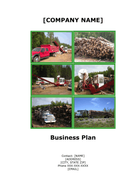 Firewood And Land Clearing Services Business Plan template