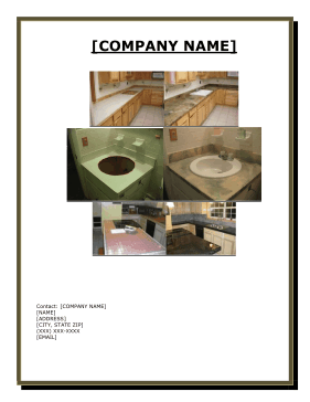 Flooring Installers Business Plan template