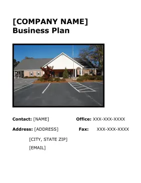Funeral Home Business Plan template