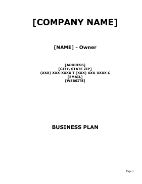 Glass Shop Business Plan template