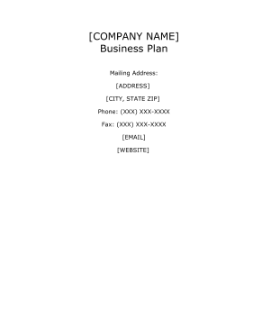 Horse Riding Business Plan template