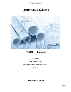 Mental Counseling Business Plan template