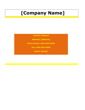 Non Profit Social Services Business Plan template