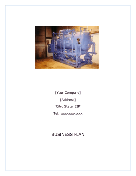 Welding Business Plan template