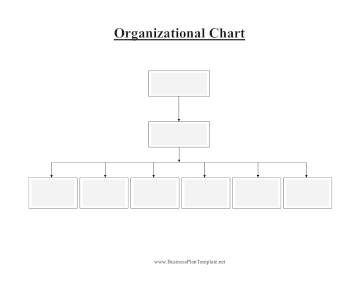 Organizational Chart template